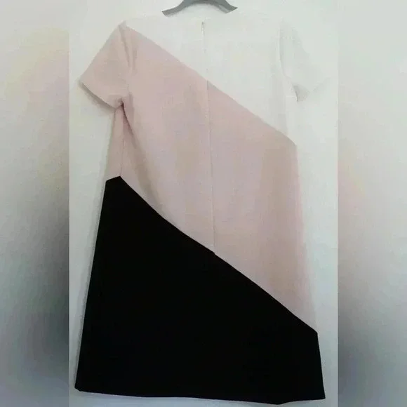 London Times size 4 color blocked shift dress - Picture 3 of 4